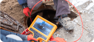 subservices-sewer_repair-cctv_showed_root_sludge_buildup